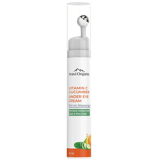 Aravi Organic Vitamin C & Cucumber Under Eye Cream - Classic Derma