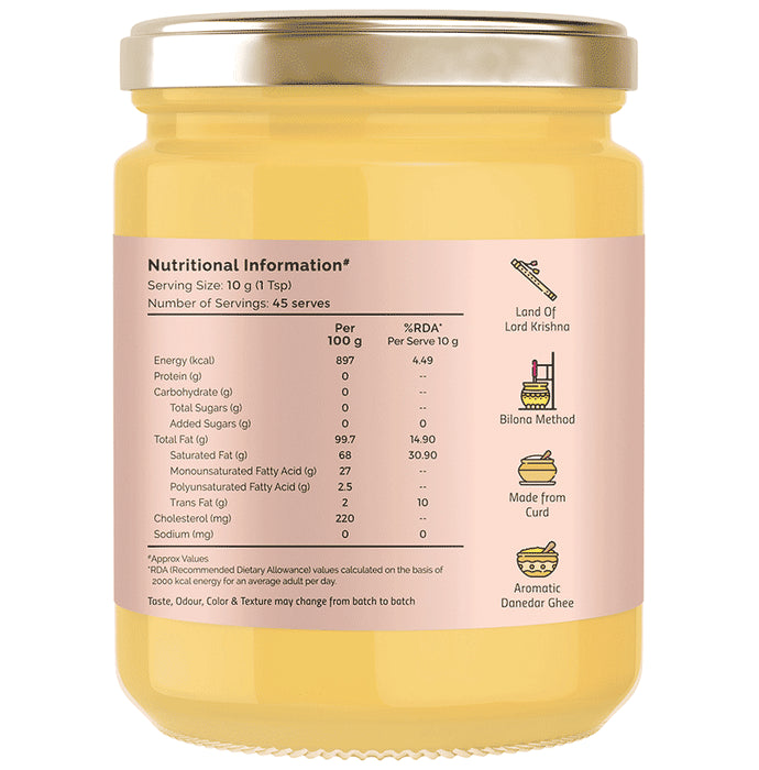 Auric A2 Desi Cow Ghee (500ml Each)