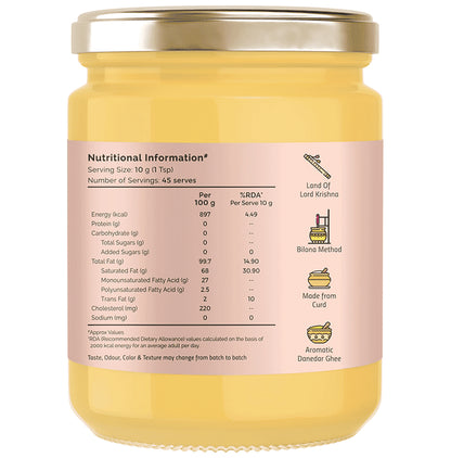 Auric A2 Desi Cow Ghee (500ml Each)