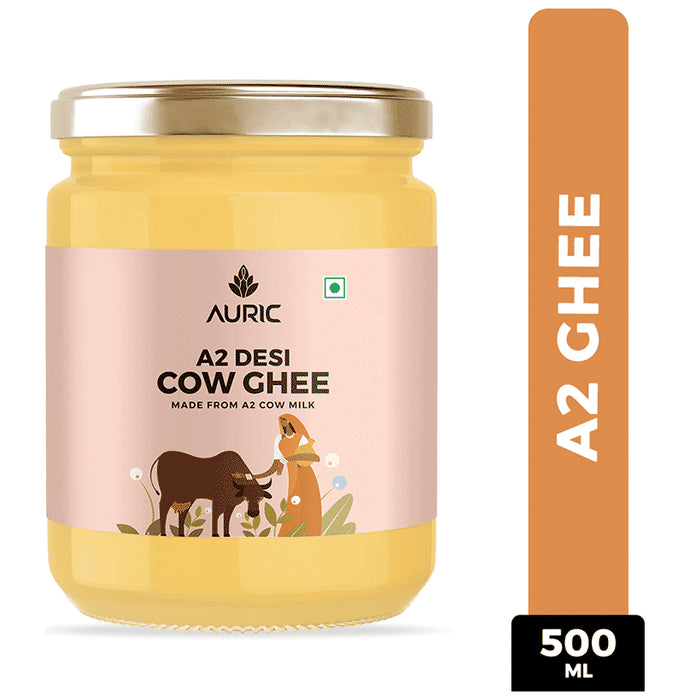 Auric A2 Desi Cow Ghee (500ml Each)