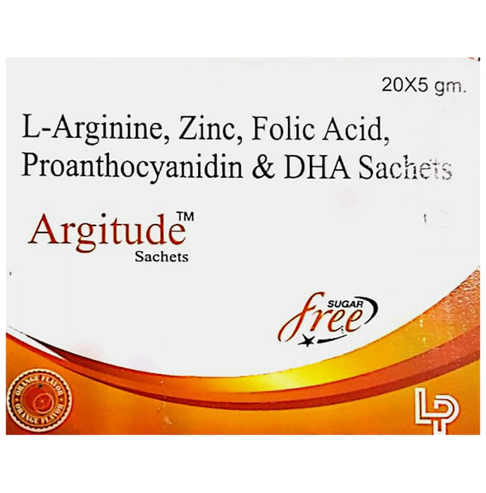 Argitude Sachet Orange Sugar Free - Classic Derma