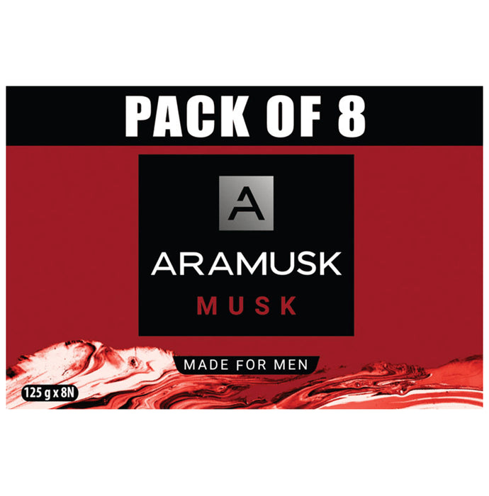 Aramusk Musk Soap (125gm Each) - Classic Derma