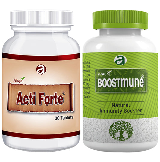 Anuja Combo Pack Acti Forte Tablet 30 & Boostmune Capsule 60 - Classic Derma