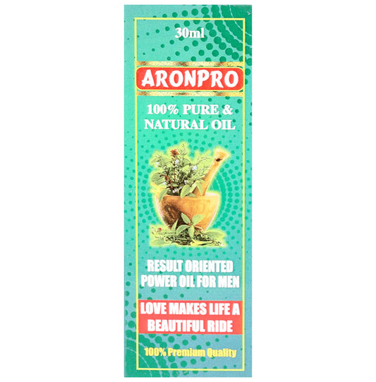 Aronpro 100% Pure & Natural Power Oil for Men Green - Classic Derma
