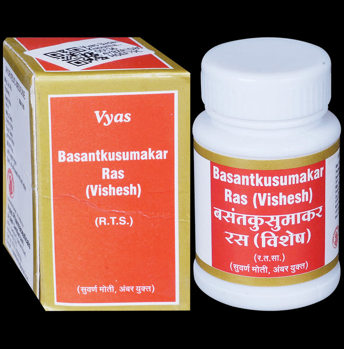 Vyas Basant Kusumakar Ras Tablet - Classic Derma
