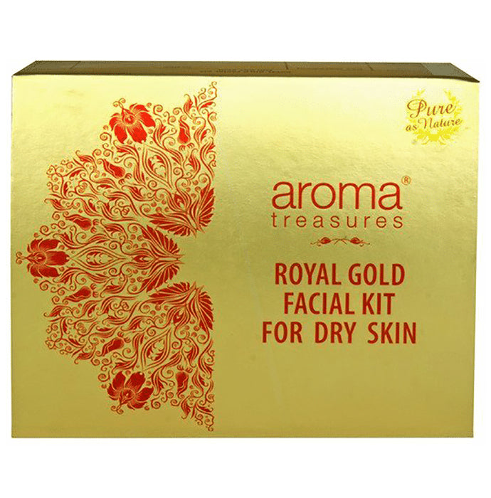 Aroma Treasures Royal Gold Facial Kit Dry Skin - Classic Derma