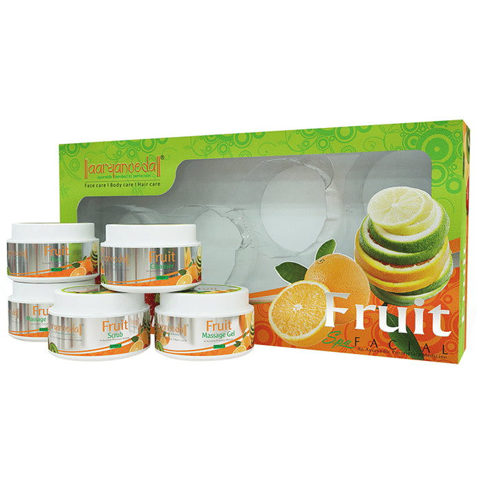 Aryanveda Fruit Spa Facial Kit - Classic Derma