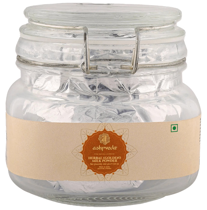 Ashpveda Herbal Golden Milk Powder - Classic Derma