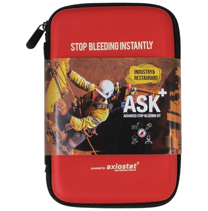 ASK+ Advanced Stop-Bleeding Kit/First Aid Kit/Safety Kit Industry & Restaurant - Classic Derma