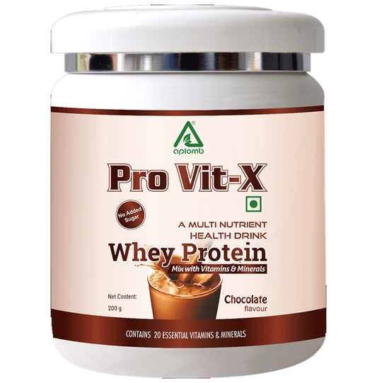 Aplomb Pro Vit-X Whey Protein Powder Chocolate - Classic Derma