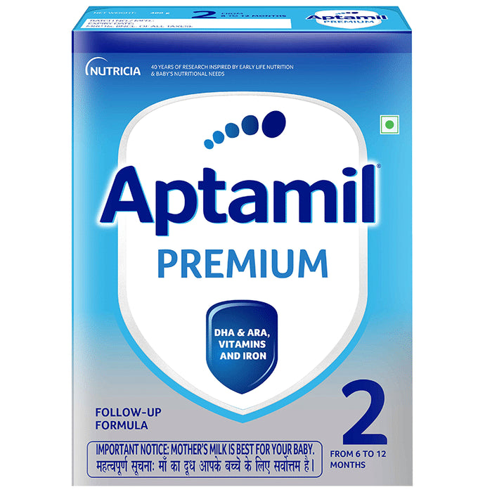 Aptamil Premium Stage 2 from 6 to 12 Month Infant Formula - Classic Derma