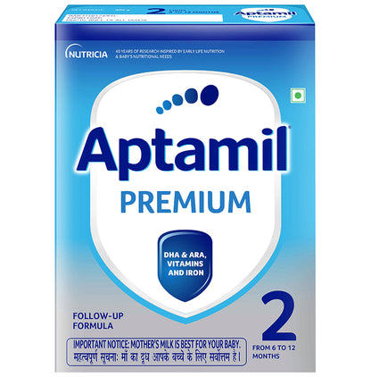 Aptamil Premium Stage 2 from 6 to 12 Month Infant Formula - Classic Derma