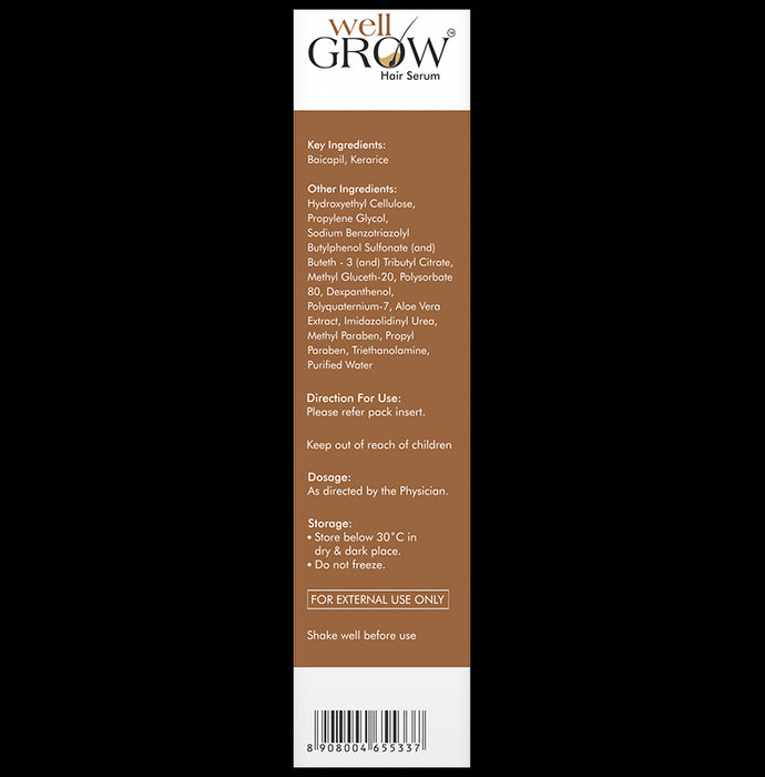 Wellgrow Hair Serum | Nourishes & Protects Hair