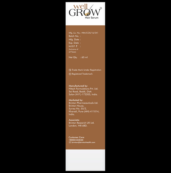 Wellgrow Hair Serum | Nourishes & Protects Hair