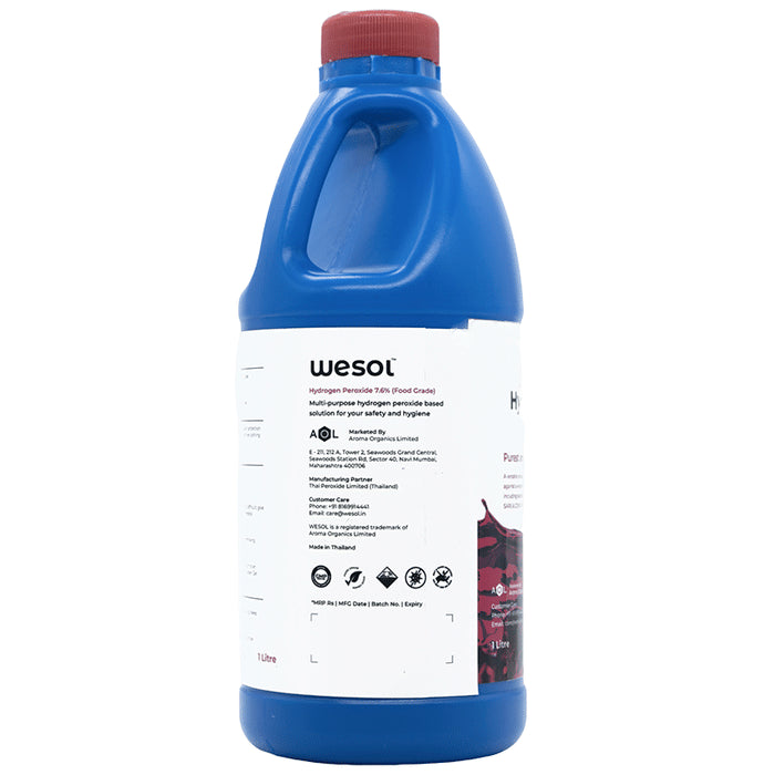 Wesol Food Grade 7% Hydrogen Peroxide Disinfectant Multi Surface Cleaner Liquid