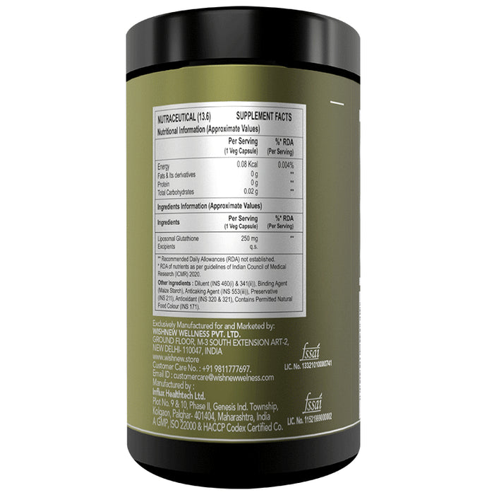 Wishnew Wellness Liposomal Glutathione Capsule