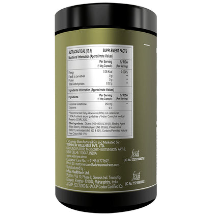 Wishnew Wellness Liposomal Glutathione Capsule