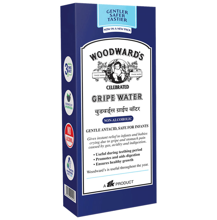 Woodward's Gripe Water | Gentle Antacid for Infants - Classic Derma