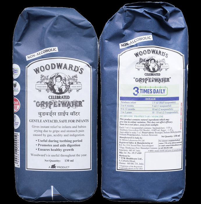 Woodward's Gripe Water | Gentle Antacid for Infants - Classic Derma