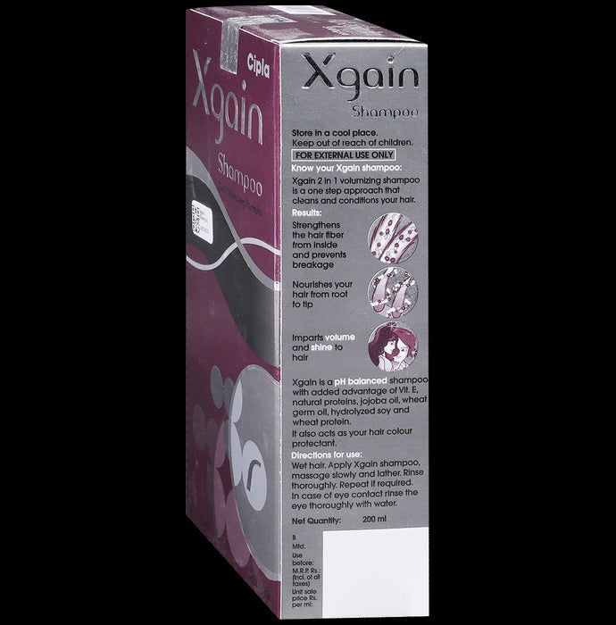 Xgain Shampoo | Nourishes & Strengthens Hair | For Hair Care