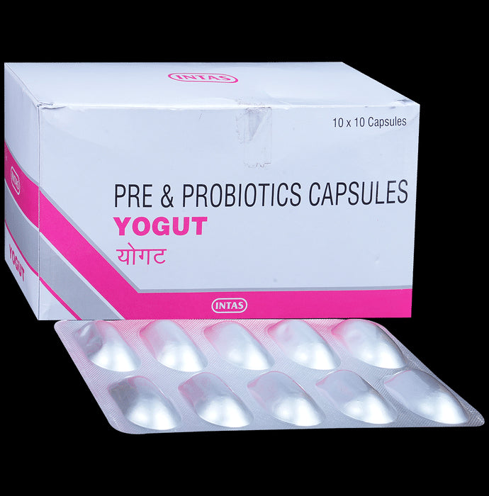 Yogut Capsule Pre & Probiotic Supplement | Restores Good Gut Bacteria - Classic Derma