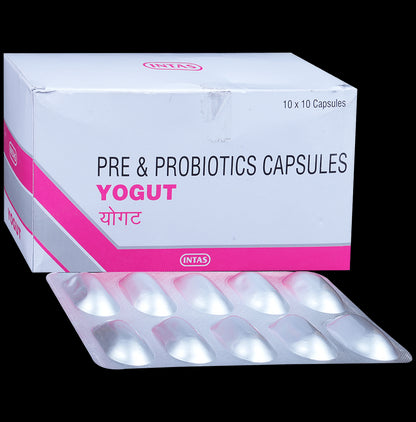 Yogut Capsule Pre & Probiotic Supplement | Restores Good Gut Bacteria - Classic Derma