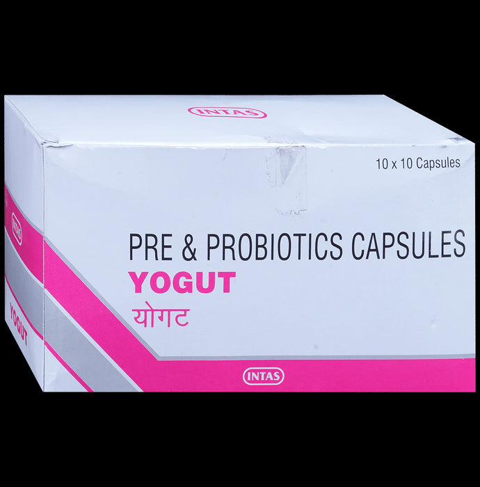 Yogut Capsule Pre & Probiotic Supplement | Restores Good Gut Bacteria