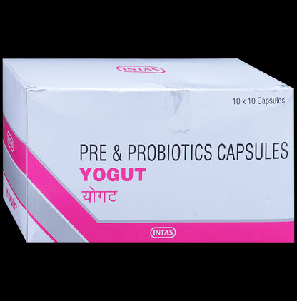 Yogut Capsule Pre & Probiotic Supplement | Restores Good Gut Bacteria