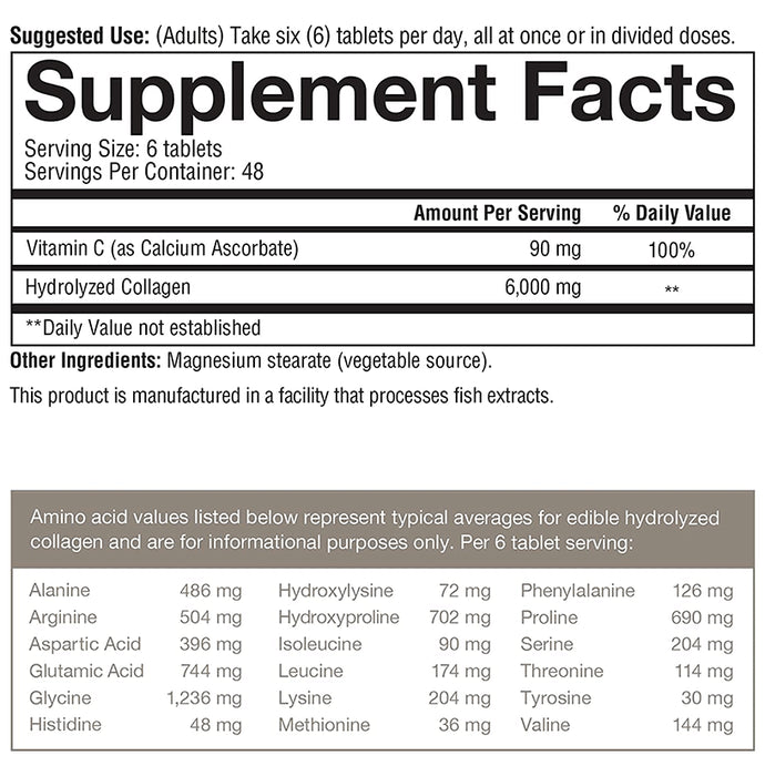 Youtheory Collagen Tablet for Hair, Skin & Nails