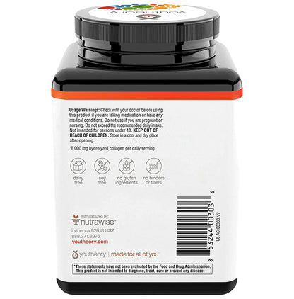 Youtheory Collagen Tablet for Hair, Skin & Nails