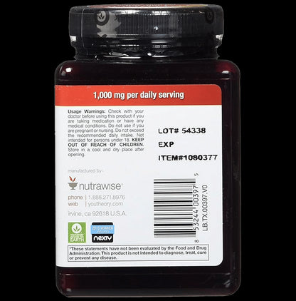 Youtheory Turmeric 1000mg Capsule