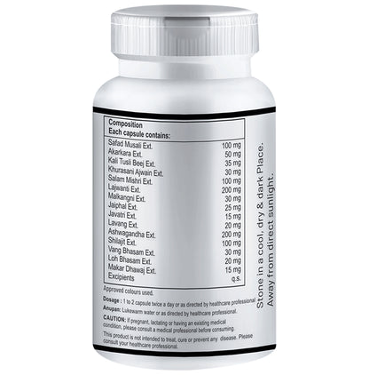 Zenius Men Charge Capsules | for Strength Performance & Huge Muscles