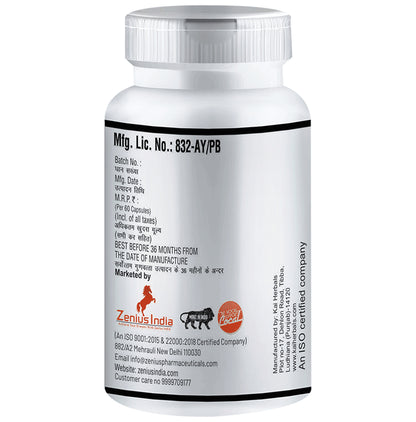 Zenius Men Charge Capsules | for Strength Performance & Huge Muscles