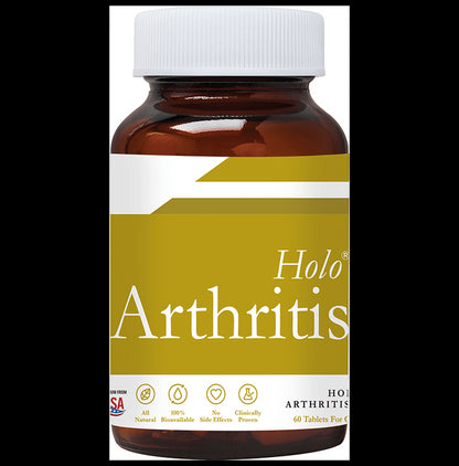 Zeroharm Sciences Holo Arthritis Tablet for Knee, Back Pain and Joint Support - Classic Derma