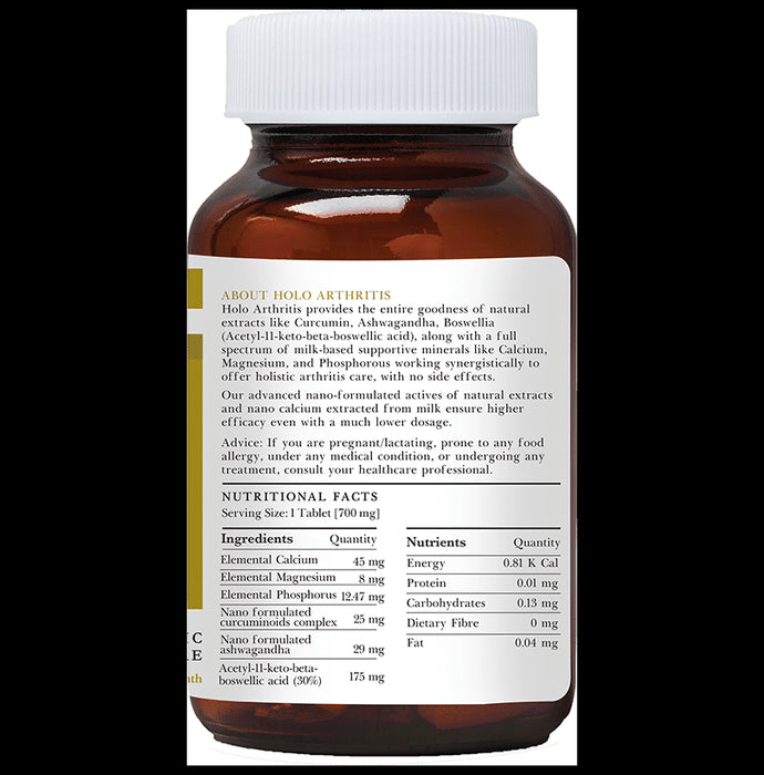 Zeroharm Sciences Holo Arthritis Tablet for Knee, Back Pain and Joint Support