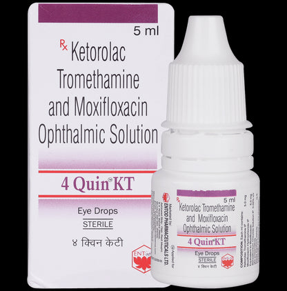 4 Quin KT Eye Drop - Classic Derma
