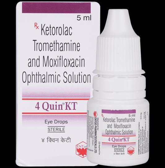 4 Quin KT Eye Drop - Classic Derma