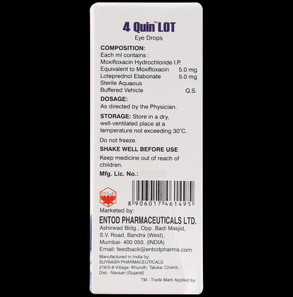 4 Quin Lot Eye Drop