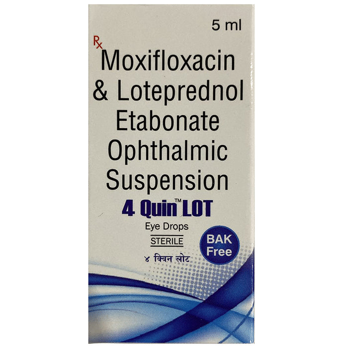 4 Quin Lot Eye Drop Bak Free - Classic Derma