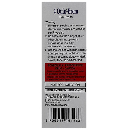 4 Quin-Brom Sterile Eye Drop