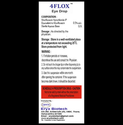 4Flox 0.5% Eye Drop
