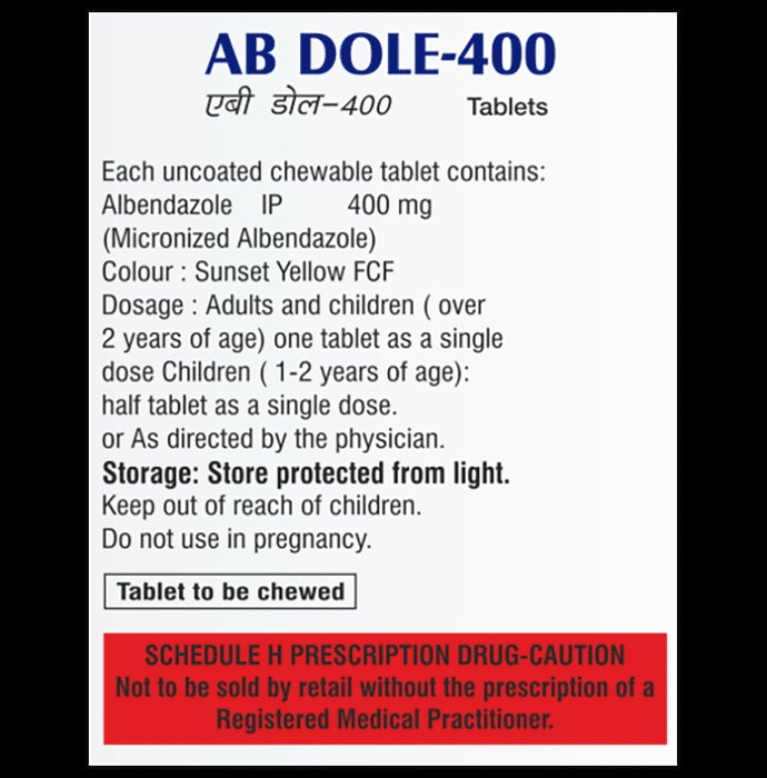AB Dole 400 Tablet