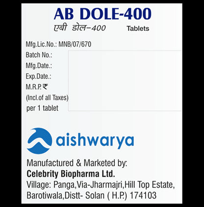 AB Dole 400 Tablet