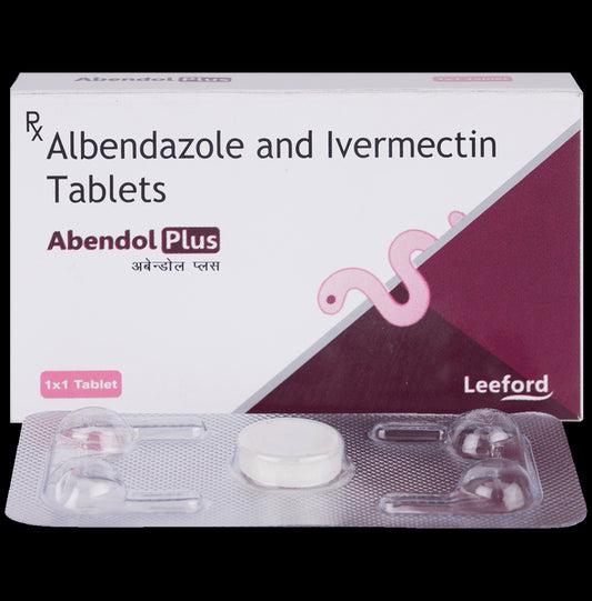 Abendol Plus 12mg/400mg Tablet - Classic Derma
