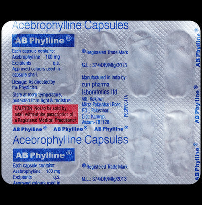Abphylin 100mg Capsule
