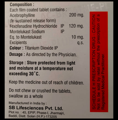 AC-Breathe-Plus Tablet SR