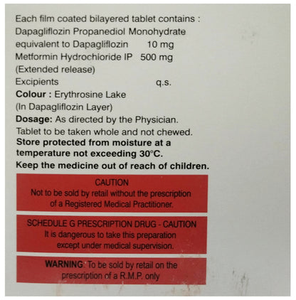 Acedapa M 10/500 Tablet ER