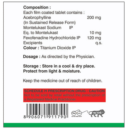 Acethama-FM Tablet SR
