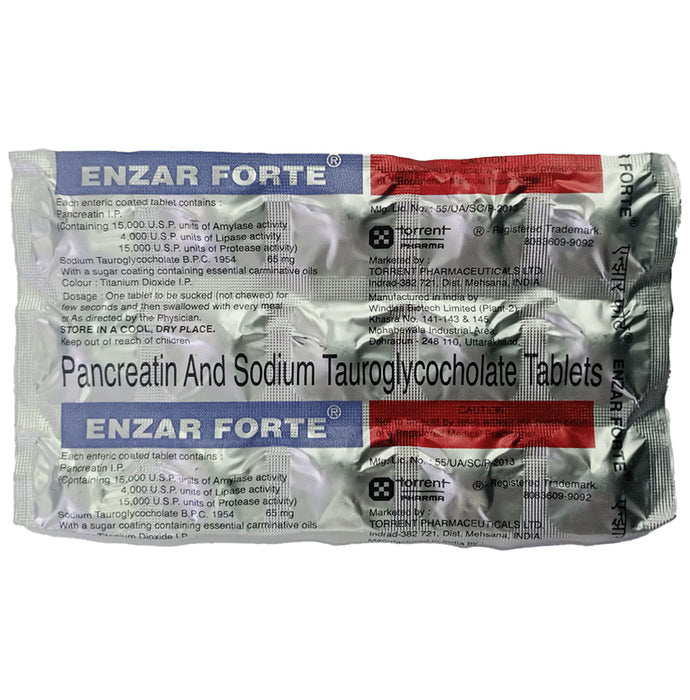 Enzar Forte Tablet - Classic Derma