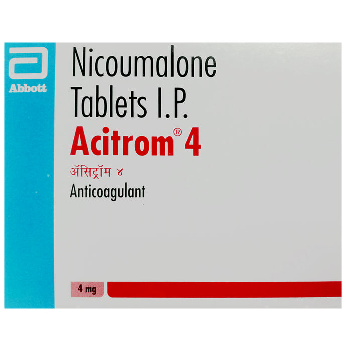 Acitrom 4 Tablet - Classic Derma